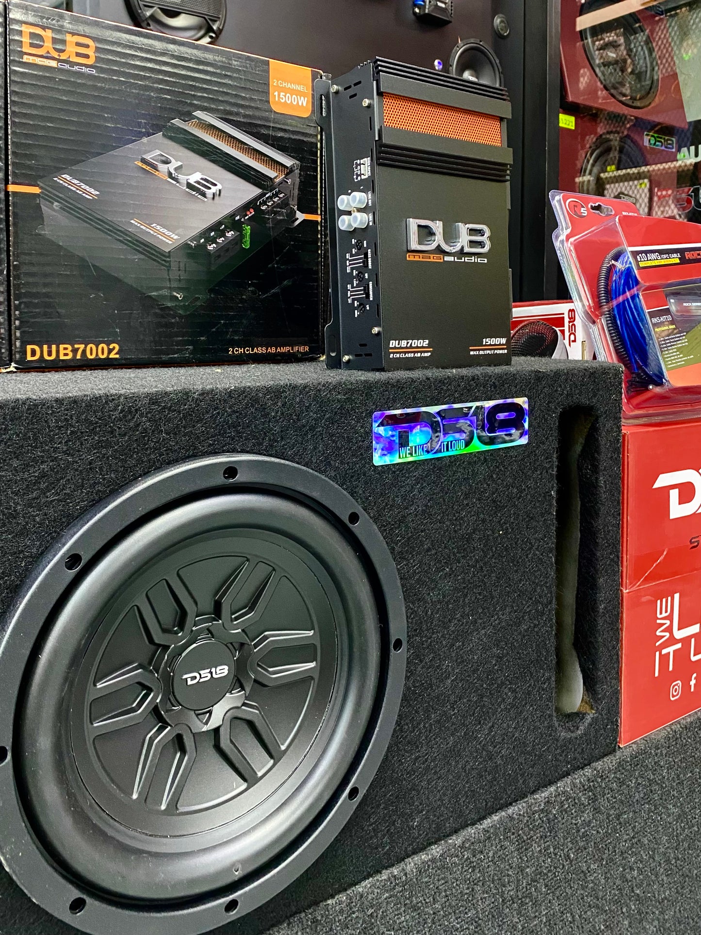 FRECUENCIAS BAJAS PARA CUALQUIER ESTEREO INCLUYENDO EL DE AGENCIA / DS18 / DUB / ROCK SERIES / 250226 / DCA