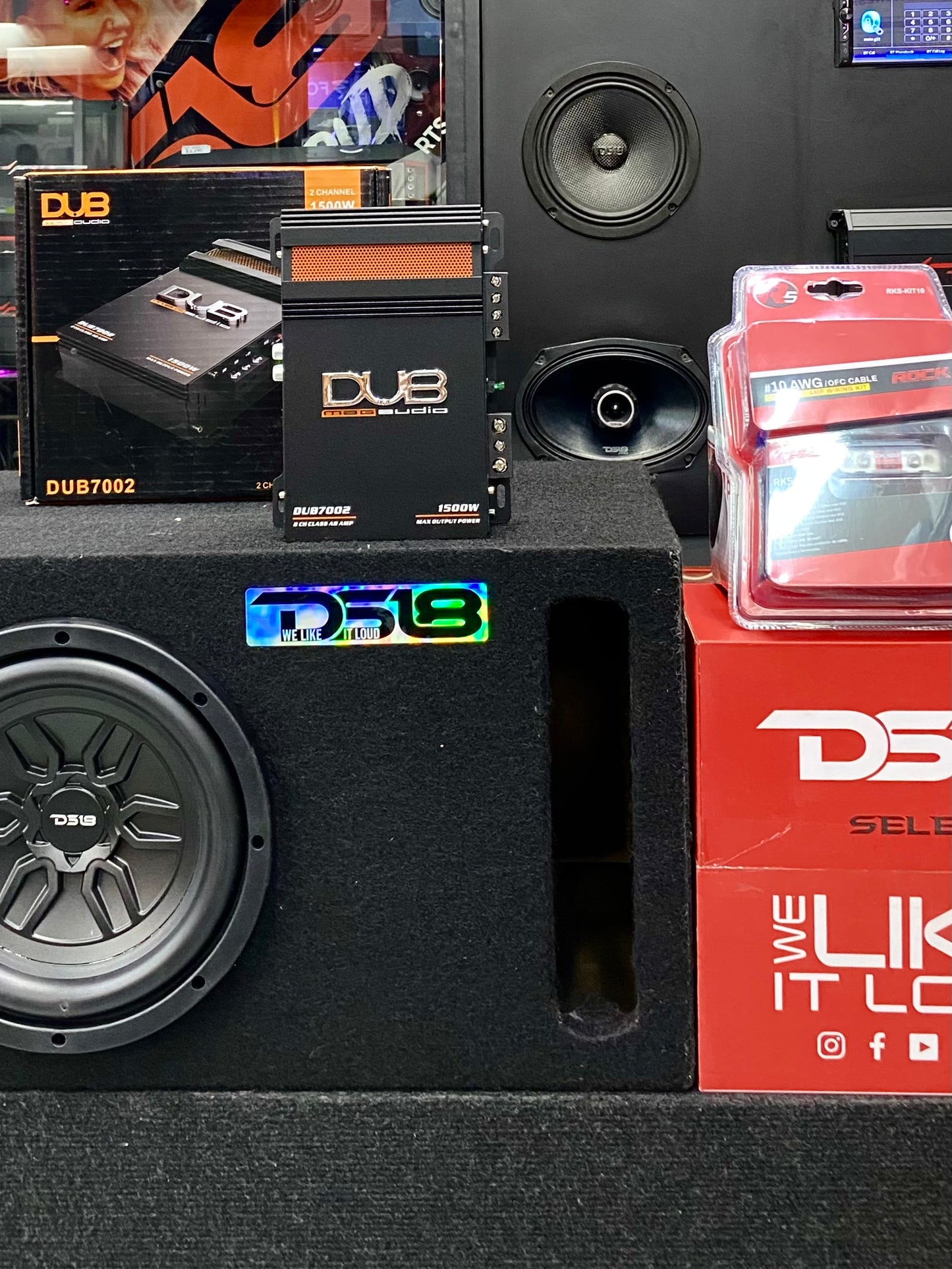 FRECUENCIAS BAJAS PARA CUALQUIER ESTEREO INCLUYENDO EL DE AGENCIA / DS18 / DUB / ROCK SERIES / 250226 / DCA