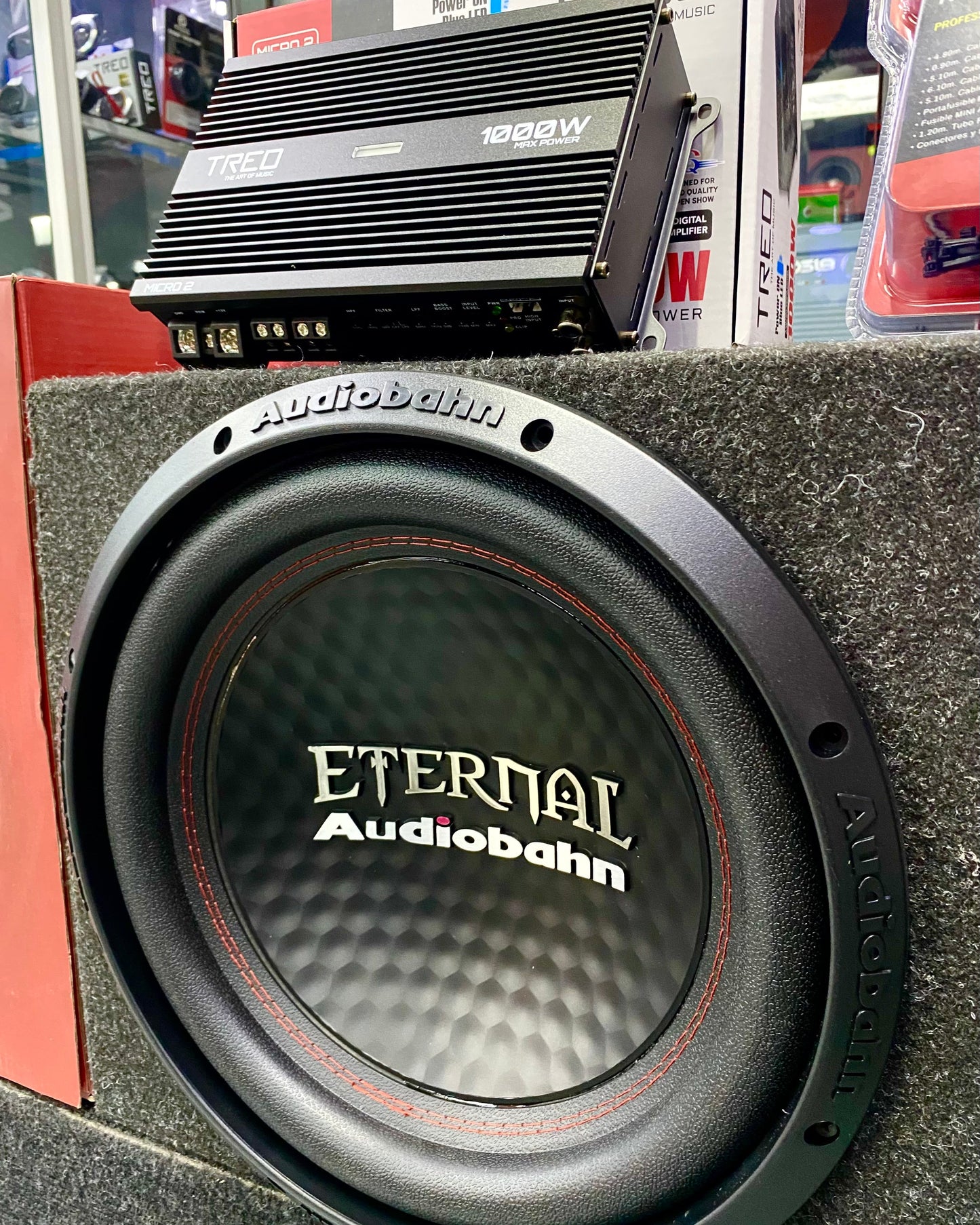 CONSIGUE ESAS FRECUENCIAS BAJAS QUE SIEMPRE HAZ QUERIDO / AUDIOBAHN / TREO / ROCK SERIES / 090326 / DCA