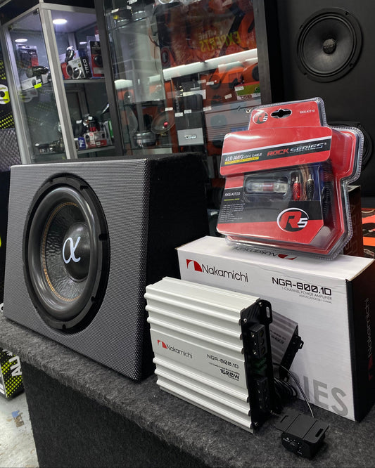 ¿TE GUSTAN LAS  FRECUENCIAS BAJAS, PERO NO CUENTAS CON POCO ESPACIO? / ALPHASONIC / ROCK SERIES / 050326 / VDR