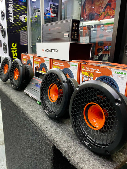 LLEVA LA POTENCIA Y CALIDAD DE TU AUDIO AL PRIMER NIVEL  / EVOX / MONSTER / DS18 / 130326 / DCA