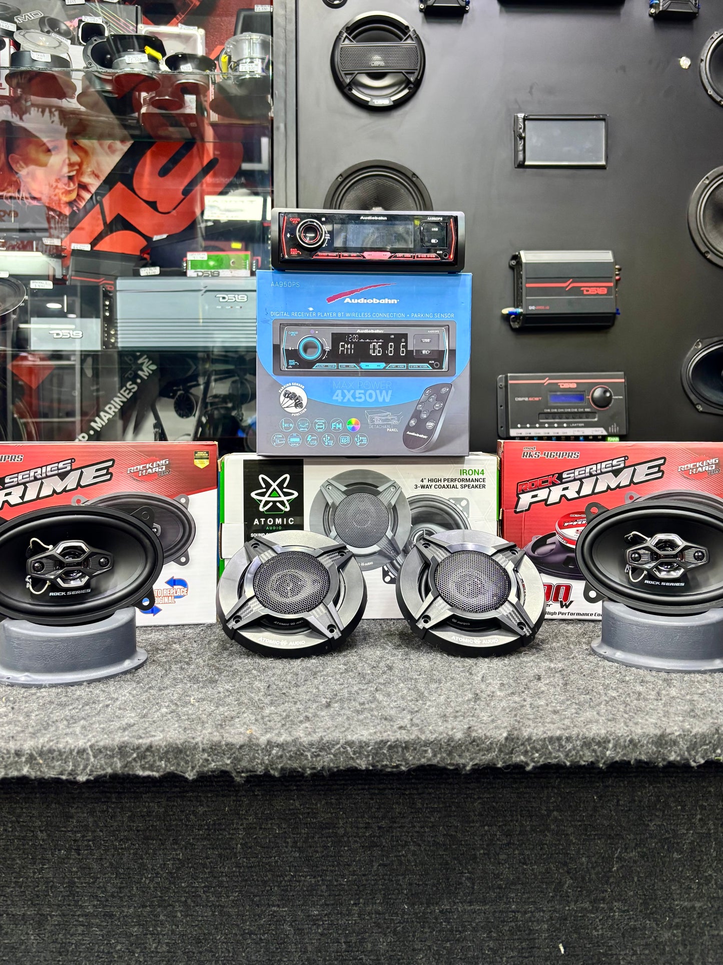 NECESITAS BOCINAS PEQUEÑAS /AUDIOBAHN / ATOMIC / ROCKSERIES / 060426 / JCP