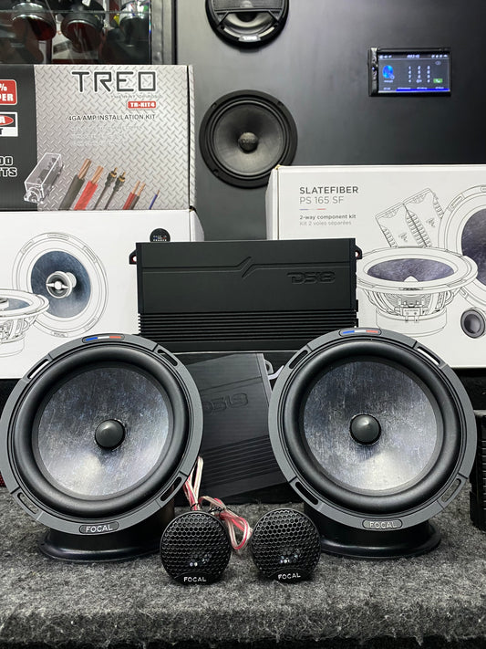 HEMOS DISEÑADO ESTE PAQUETE CON TECNOLOGÍA FRANCESA EXCLUSIVAMENTE PARA TI / FOCAL / DS18 / TREO / 070326 / VDR