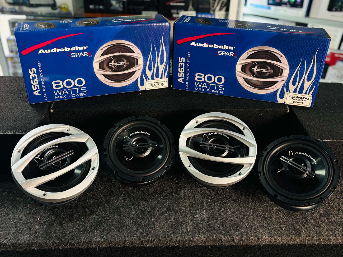 PAQUETE DE PANTALLA/BOCINAS/DS18/AUDIOBAHN/210126/KM