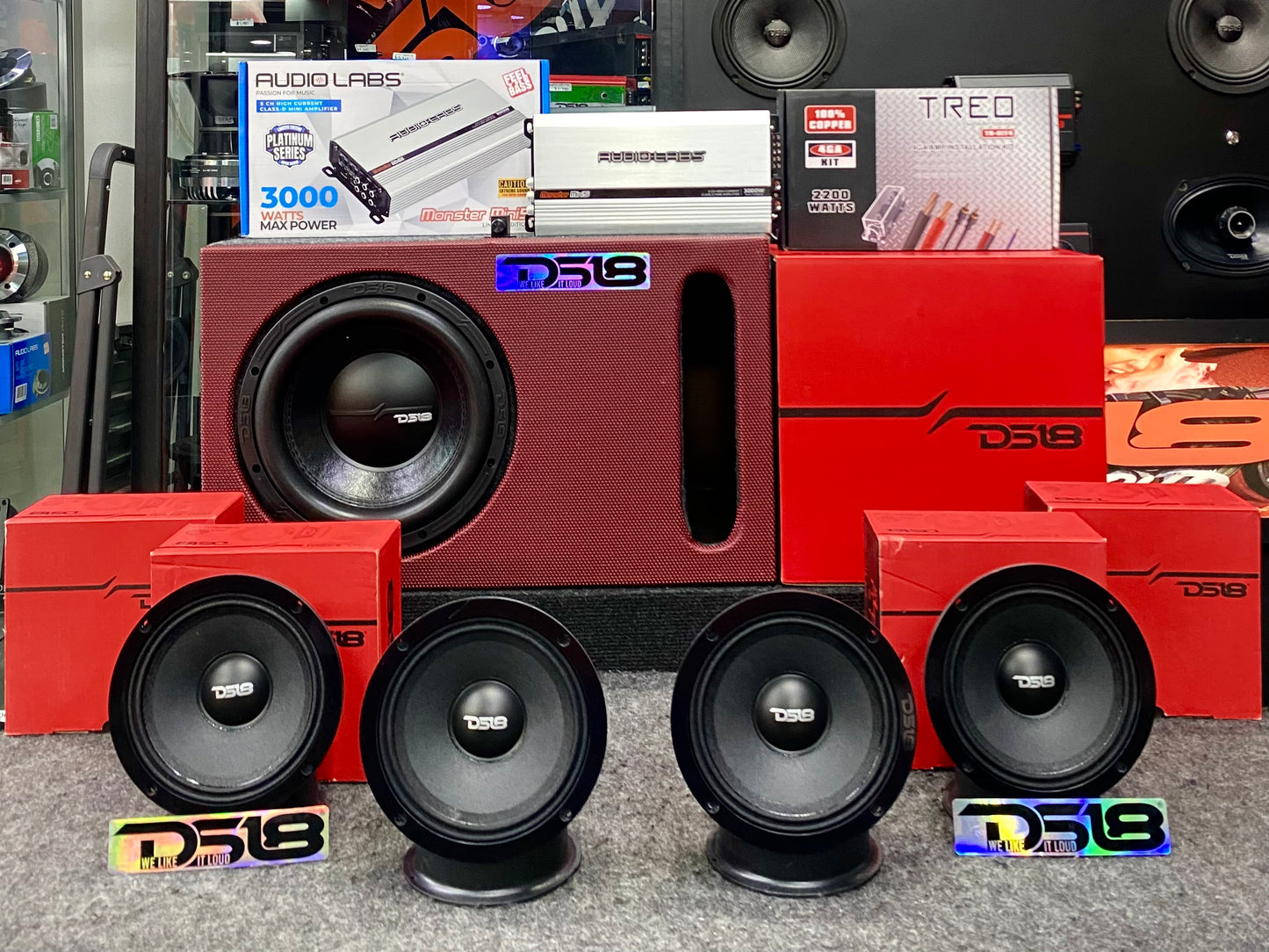 PARA TI QUE QUIERES PRECISIÓN DE AUDIO SIN DEJAR DE SONAR DURO / DS18 / AUDIOLABS / TREO / 160326 / DCA