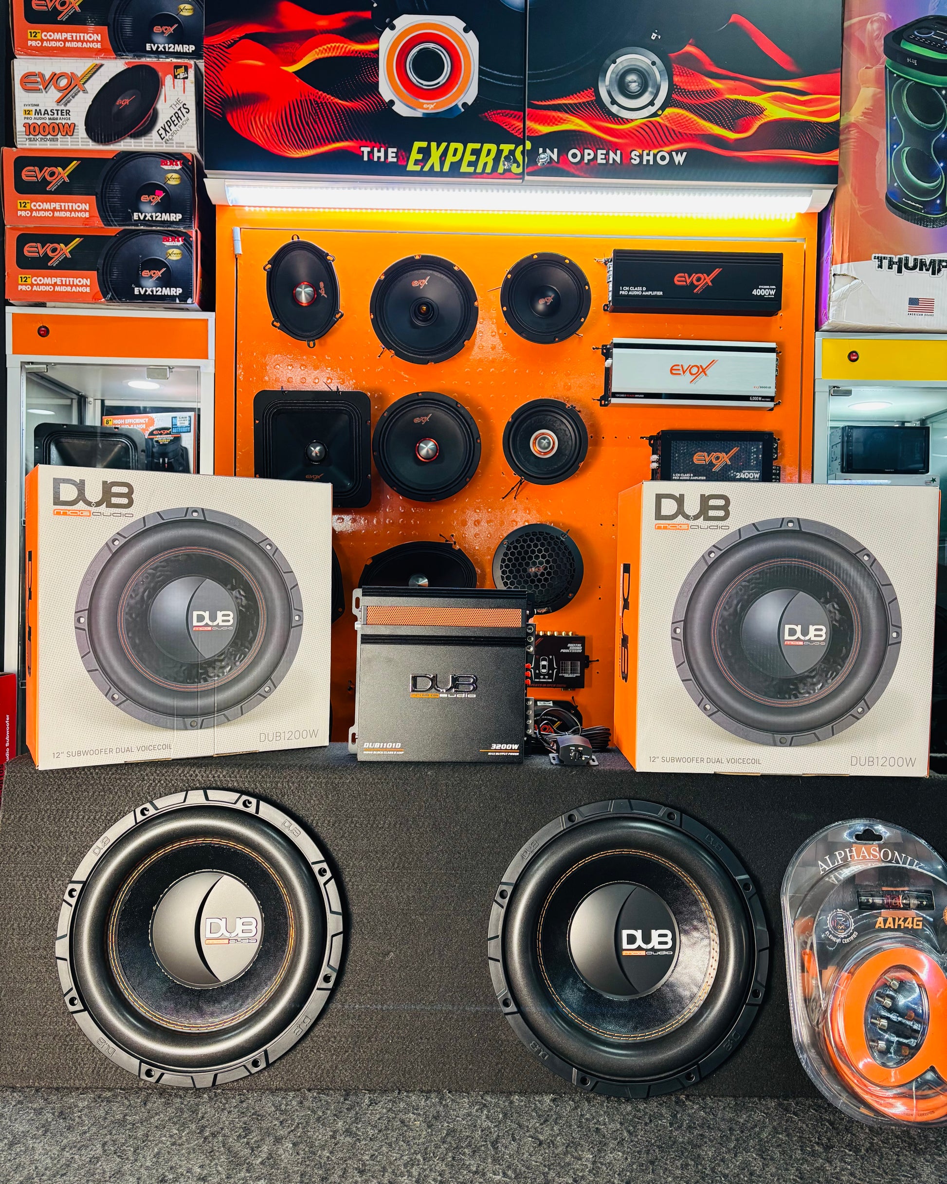 Dub Audio PAQUETE PAR DE SUBWOOFERS PARA PICKUP/DUB – All Audio México