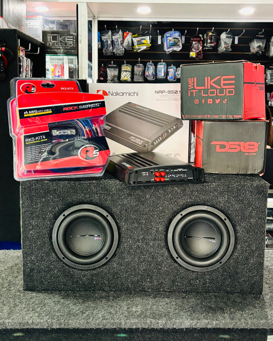 PAQUETE DE SUBWOOFERS PEQUEÑOS/DS18/NAKAMICHI/220126/KR