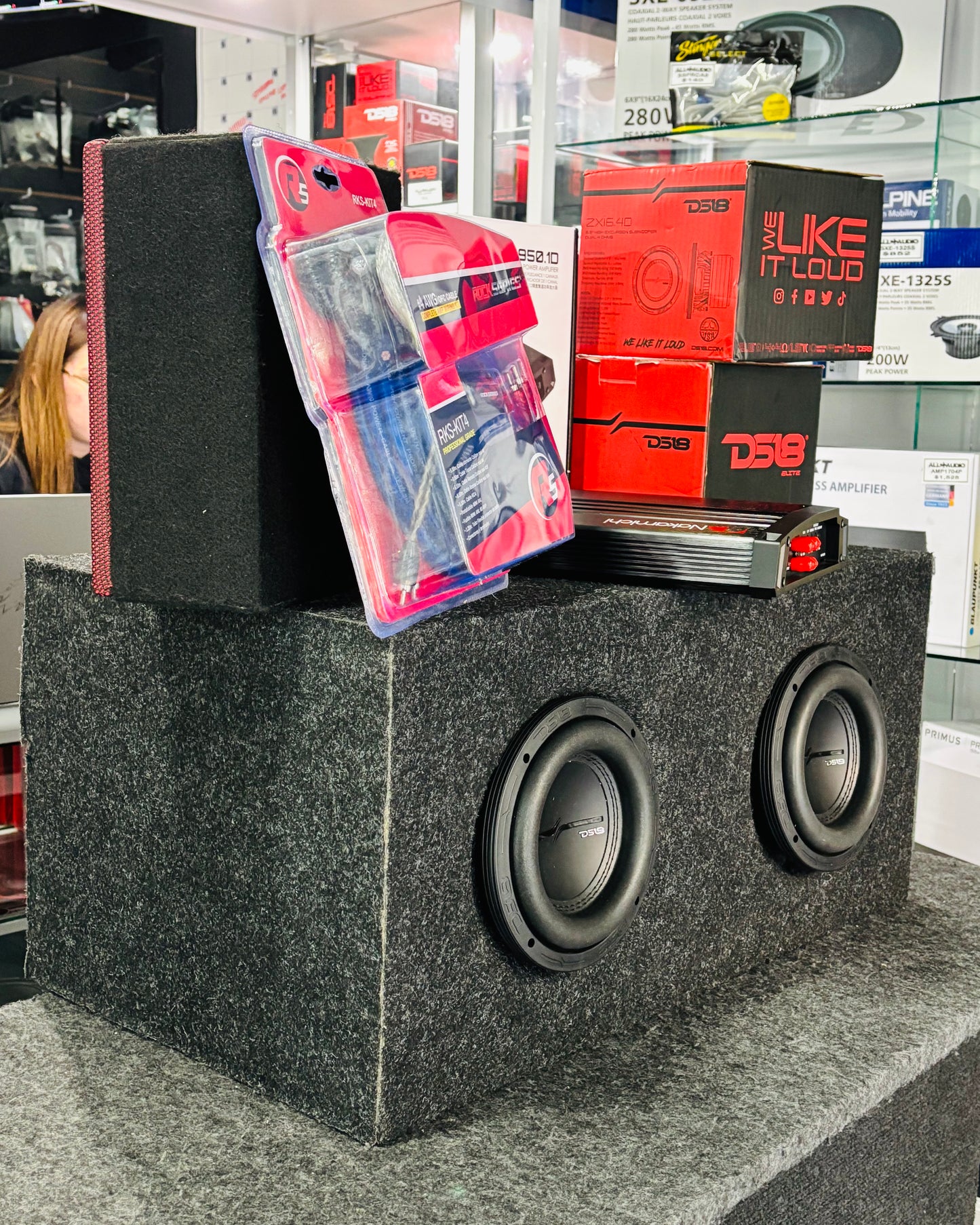 PAQUETE DE SUBWOOFERS PEQUEÑOS/DS18/NAKAMICHI/220126/KR