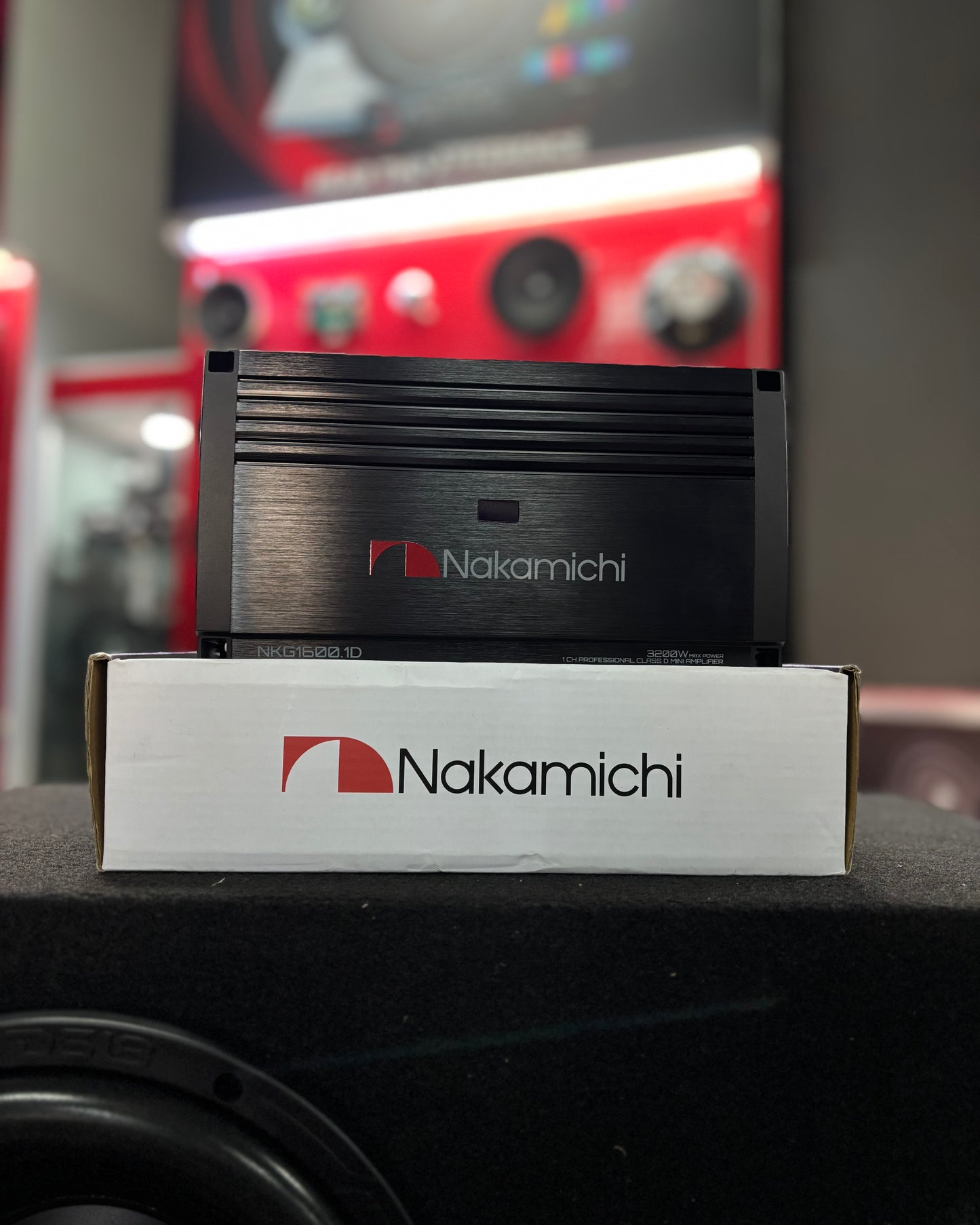 PAQUETE DE SUBWOOFER CON AMPLIFICADOR/DS18/NAKAMICHI/260126/KP