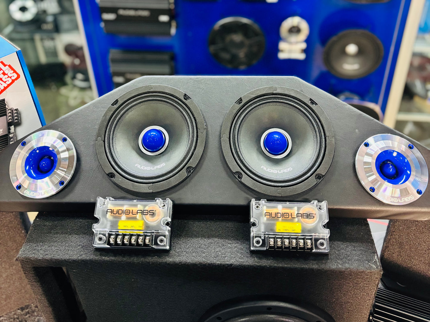 PAQUETE DE SUBWOOFER CON SET DE MEDIOS/AUDIOLABS/3001267/RZ