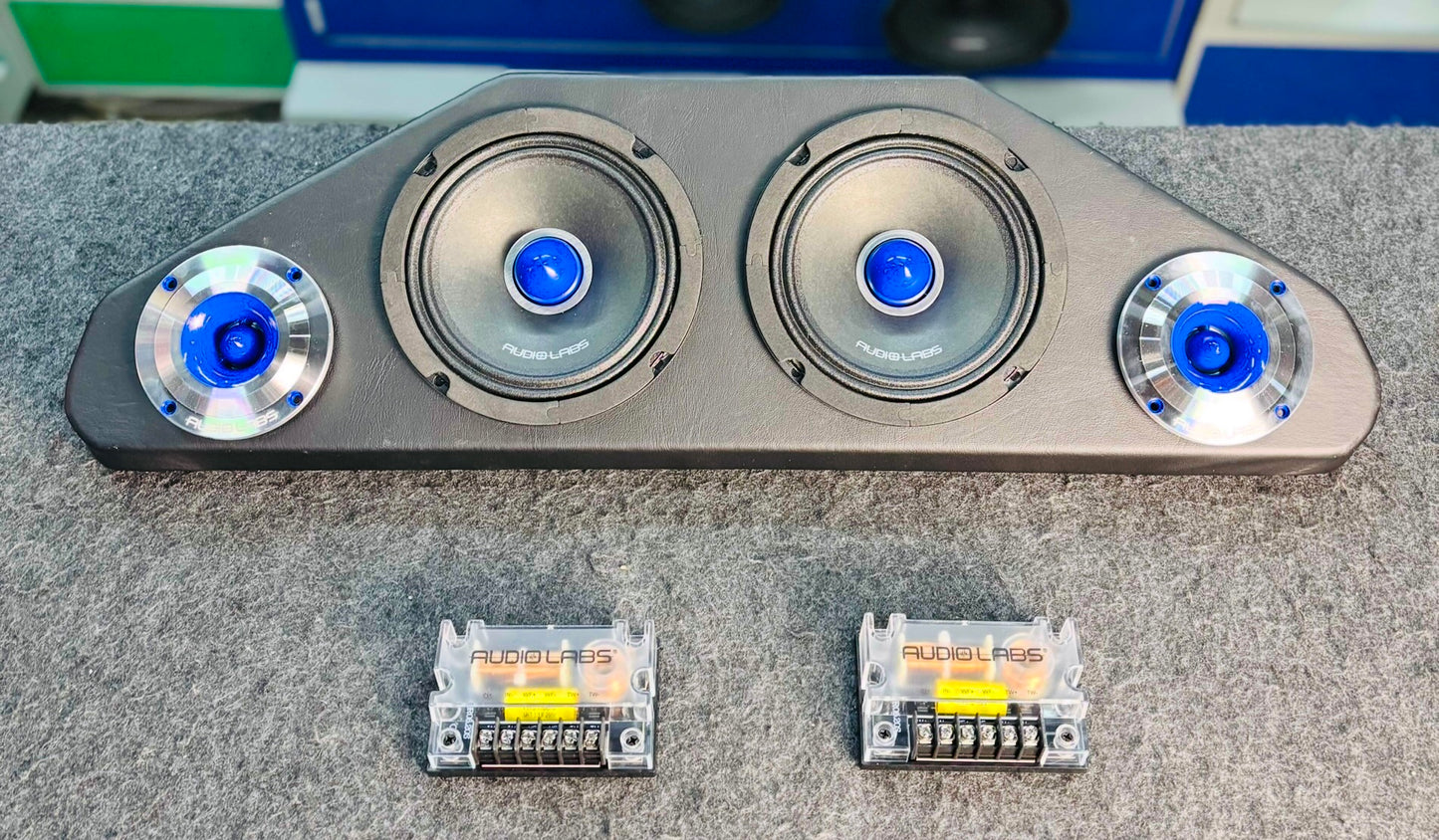 PAQUETE DE SUBWOOFER CON SET DE MEDIOS/AUDIOLABS/3001267/RZ