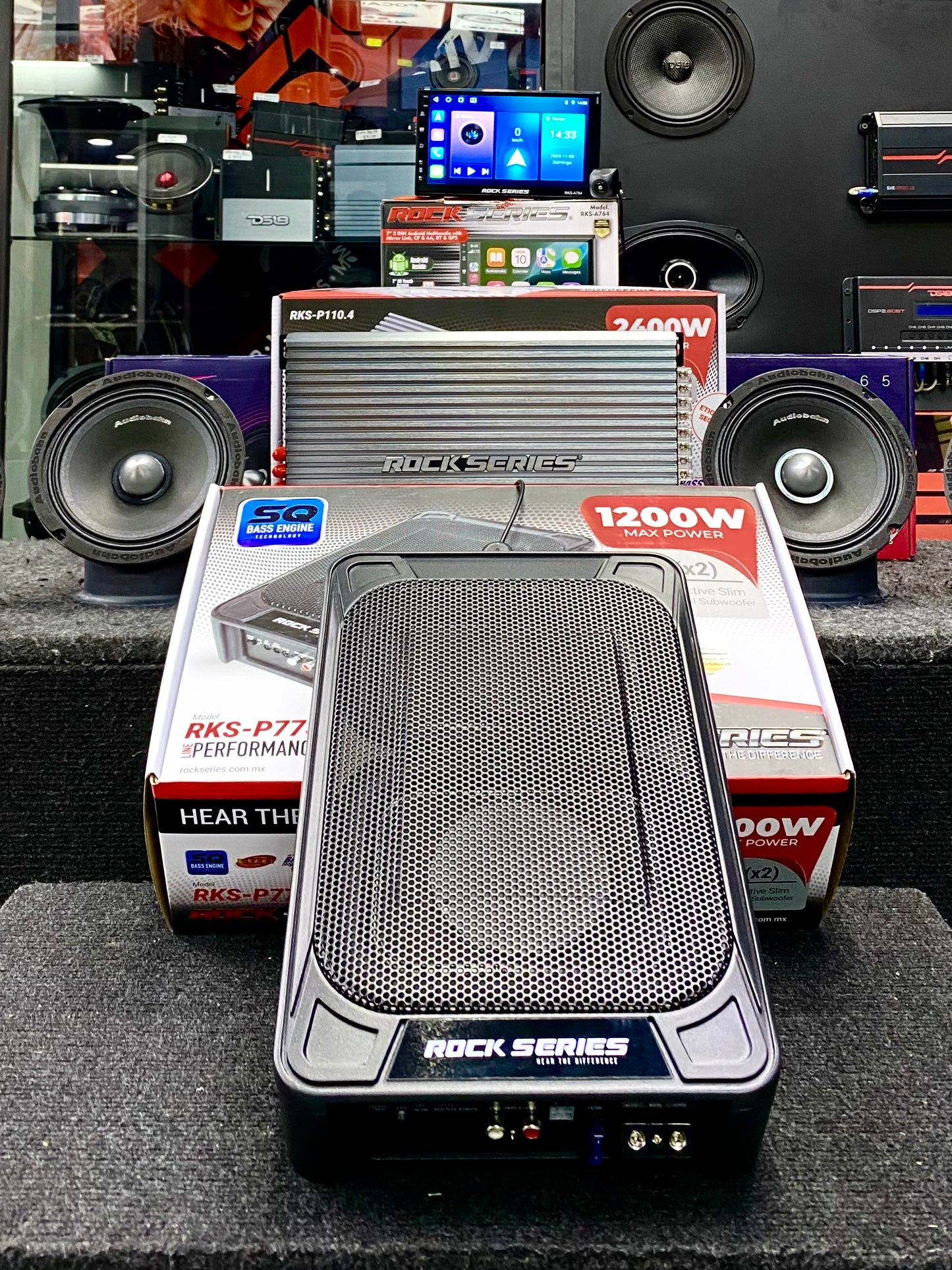 PAQUETE DE CALIDAD Y POTENCIA / ROCK SERIES / AUDIOBAHN / 300326 / DCA