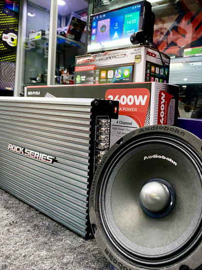 PAQUETE DE CALIDAD Y POTENCIA / ROCK SERIES / AUDIOBAHN / 300326 / DCA
