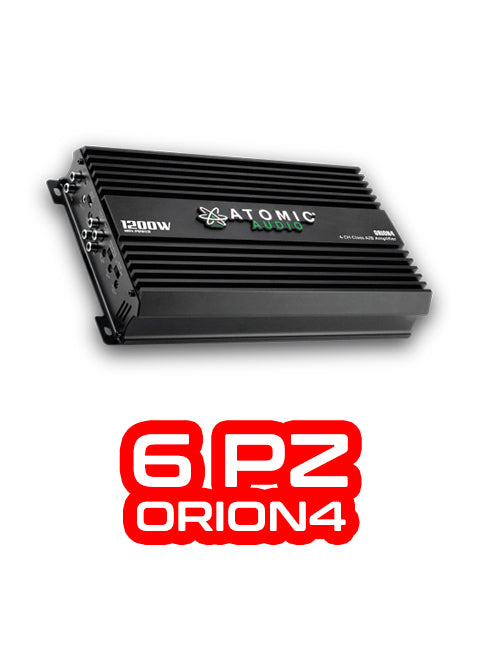 PAQUETE DE 6 PIEZAS / AMPLIFICADOR 4CH MOD. ORION4