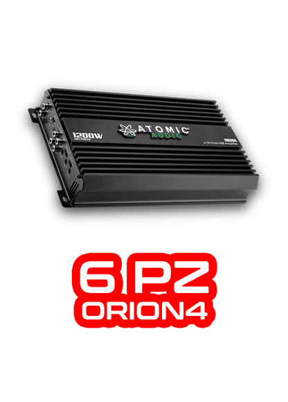 PAQUETE DE 6 PIEZAS / AMPLIFICADOR 4CH MOD. ORION4