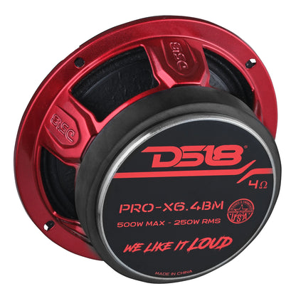 PAQUETE DE 10 PIEZAS / MEDIO RANGO 6.5" MOD. PRO-X6.4BM