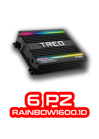 PAQUETE DE 6 PIEZAS / AMPLIFICADOR 1 CH RGB MOD. RAINBOW1600.1D