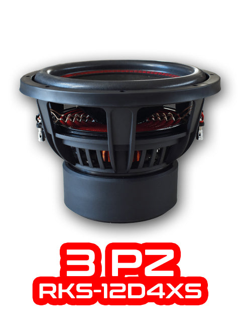 PAQUETE DE 3 PIEZAS / SUBWOOFER 12" MOD. RKS-12D4XS