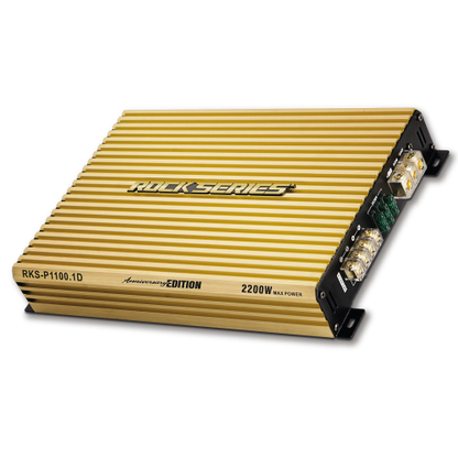 PAQUETE DE 4 PIEZAS / AMPLIFICADOR 1 CH MOD. RKS-P1100.1DGOLD
