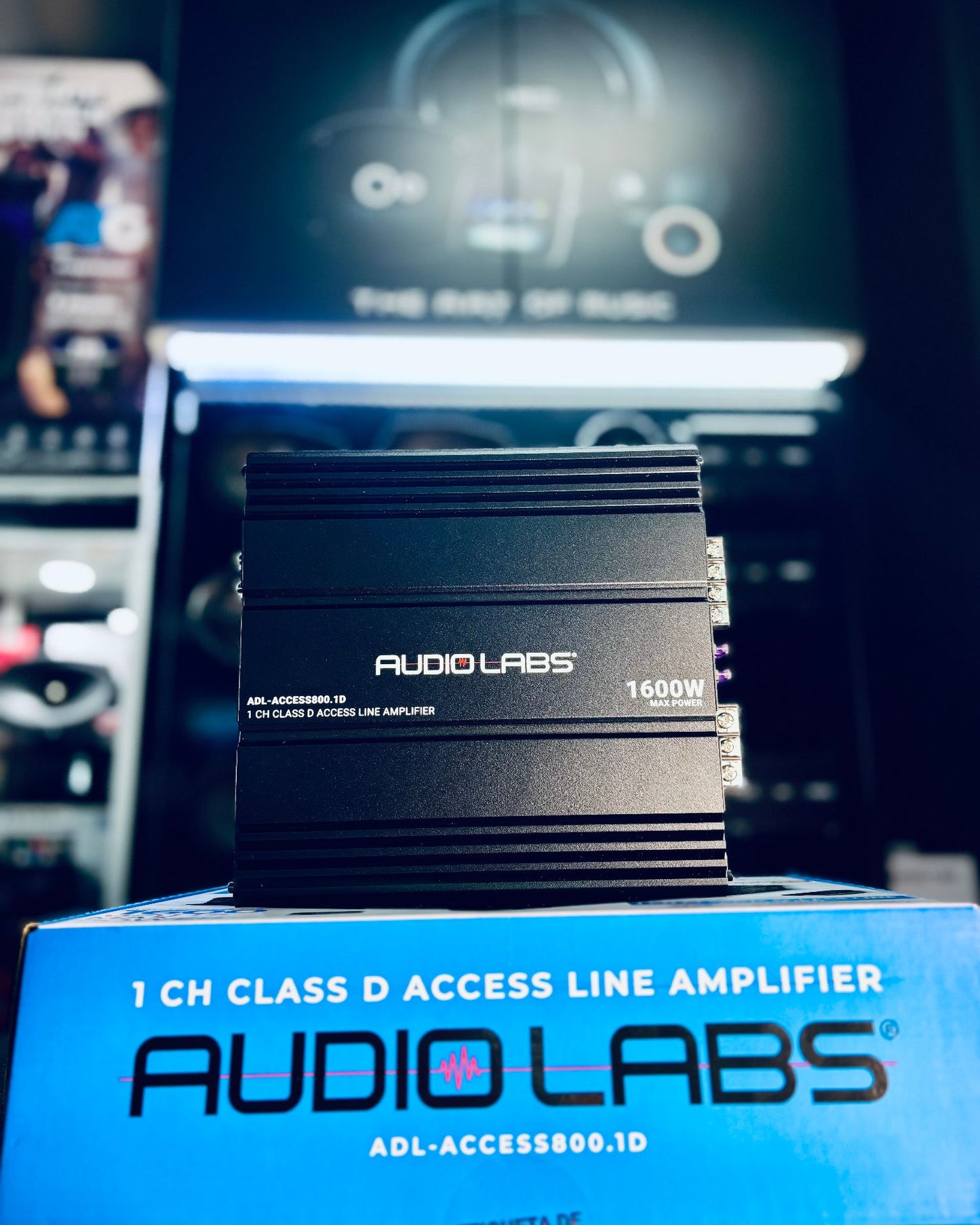 PAQUETE DE 2 SUBWOOFER CON AMPLIFICADOR/AUDIOBAHN/AUDIOLABS/300126/RZ