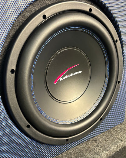 PAQUETE DE 2 SUBWOOFER CON AMPLIFICADOR/AUDIOBAHN/AUDIOLABS/300126/RZ