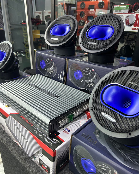 MIDRANGE 6.5 + DRIVER Y AMPLIFICADOR DE GRAN POTENCIA / 060226 / HAR