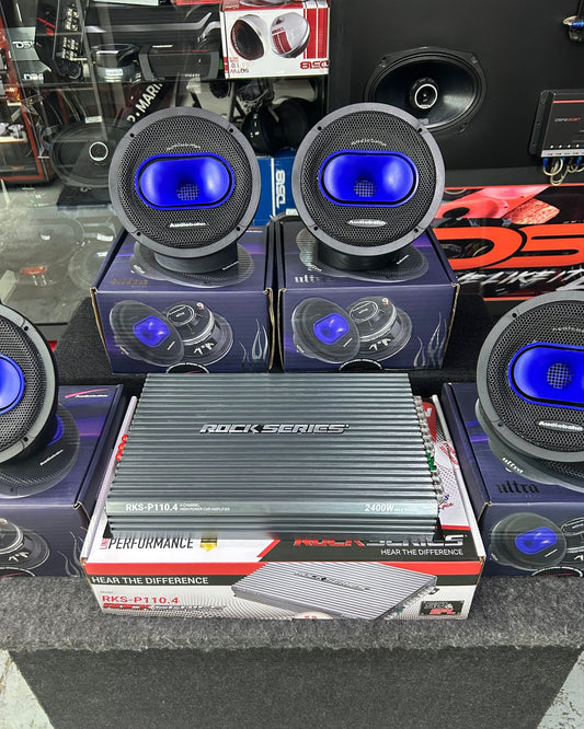 MIDRANGE 6.5 + DRIVER Y AMPLIFICADOR DE GRAN POTENCIA / 060226 / HAR