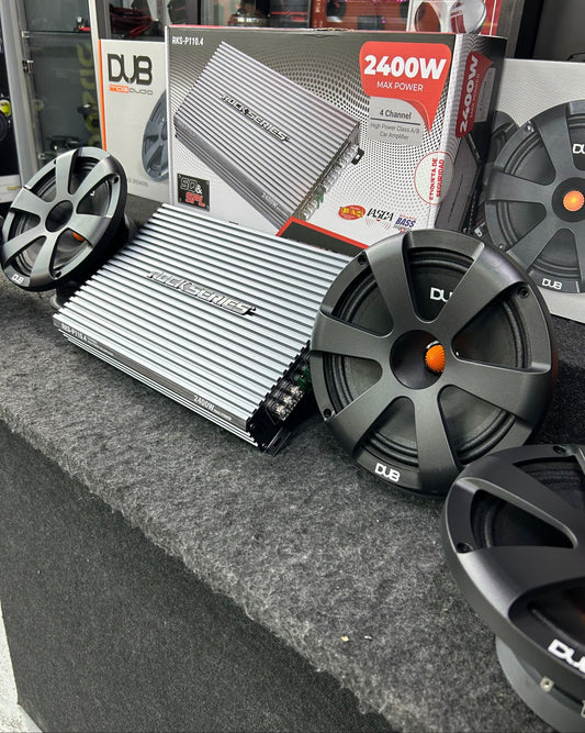 ESTE MES DE FEBRERO REGALATE CAR AUDIO 4 MIDRANGE 8 + AMPLIFICADOR / 110226 / HAR