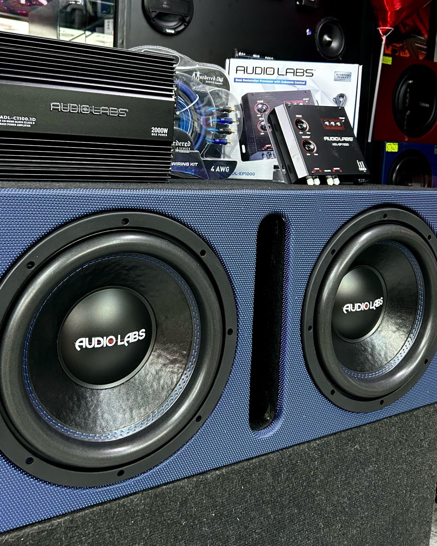 SUENA DURO ESTE MES DE FEBRERO CON ESTE PAR SUBWOOFER 12 DE GRAN POTENCIA / 130226 / HAR