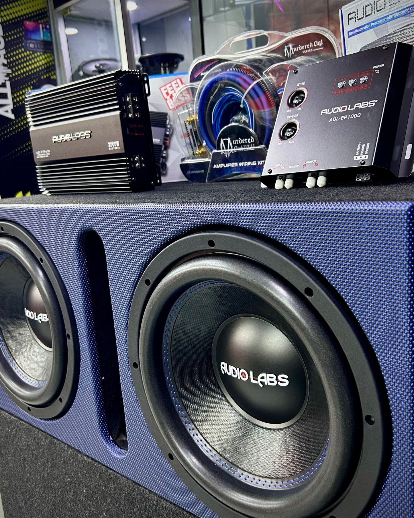 SUENA DURO ESTE MES DE FEBRERO CON ESTE PAR SUBWOOFER 12 DE GRAN POTENCIA / 130226 / HAR