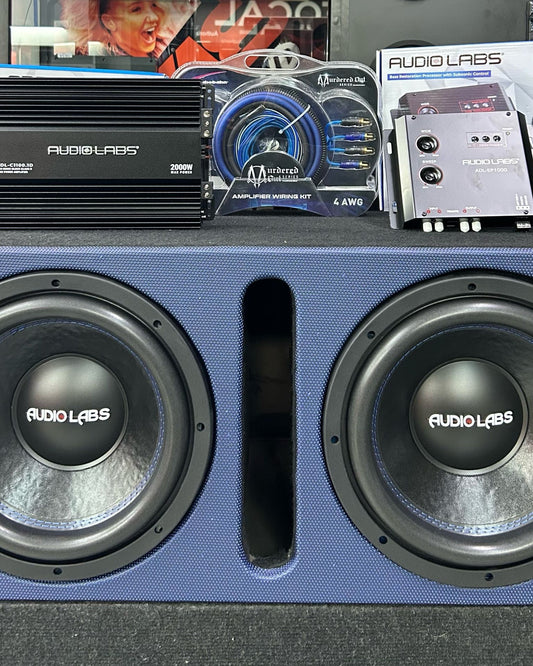 SUENA DURO ESTE MES DE FEBRERO CON ESTE PAR SUBWOOFER 12 DE GRAN POTENCIA / 130226 / HAR