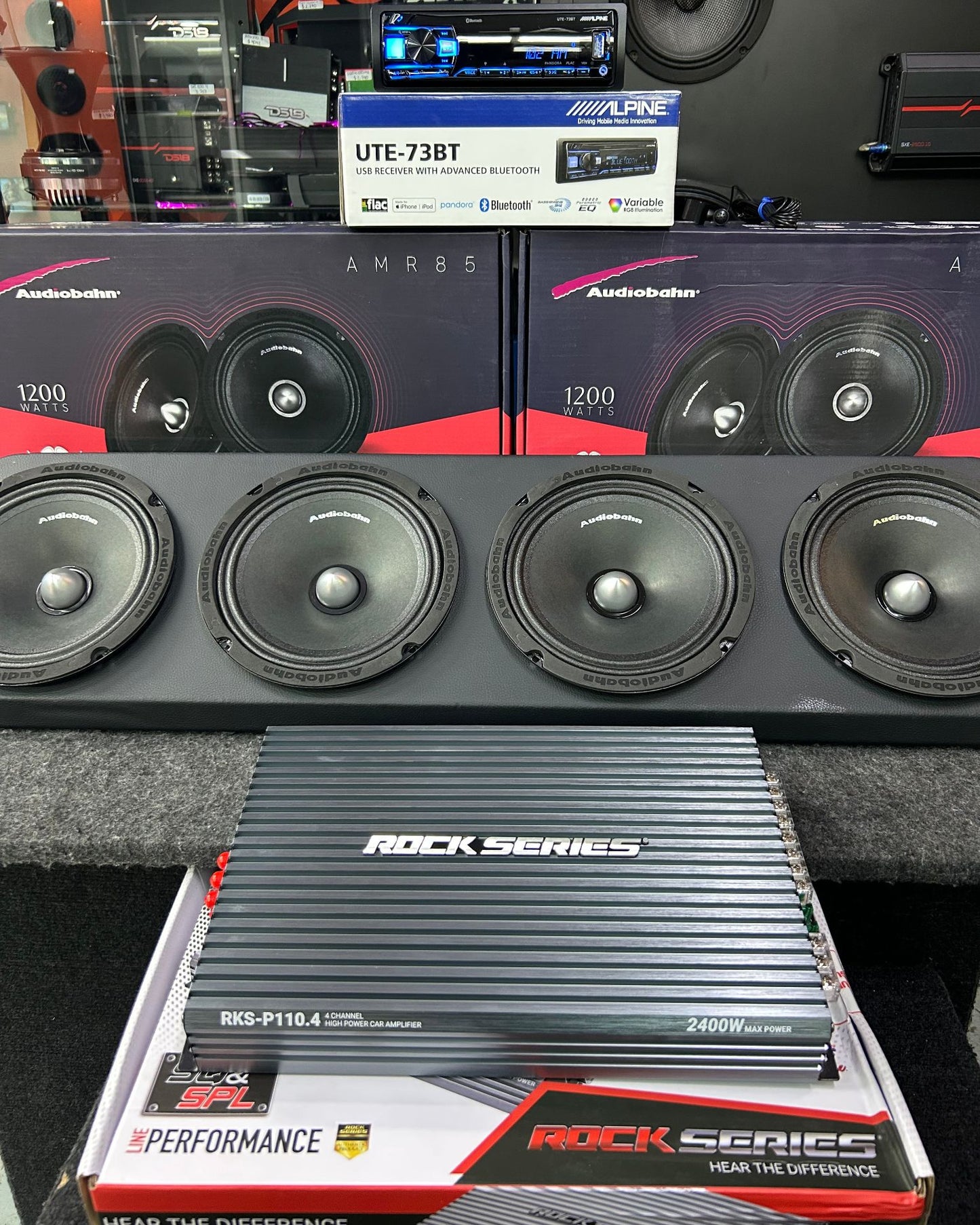 DALE VIDA A TU VEHÍCULO CON ESTE INCREIBLE ESTEREO MIDRANGE Y AMPLIFICADOR / 180226 / HAR