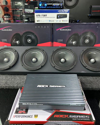 DALE VIDA A TU VEHÍCULO CON ESTE INCREIBLE ESTEREO MIDRANGE Y AMPLIFICADOR / 180226 / HAR