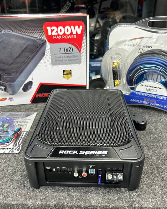 POCO ESPACIO Y QUIERES UN SUBWOOFER AQUÍ LA SOLUCIÓN PARA TI / ROCK SERIES / AUDIOBAHN / 230226 / HAR