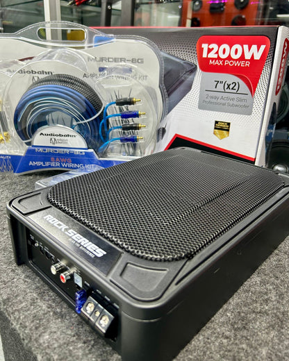 POCO ESPACIO Y QUIERES UN SUBWOOFER AQUÍ LA SOLUCIÓN PARA TI / ROCK SERIES / AUDIOBAHN / 230226 / HAR