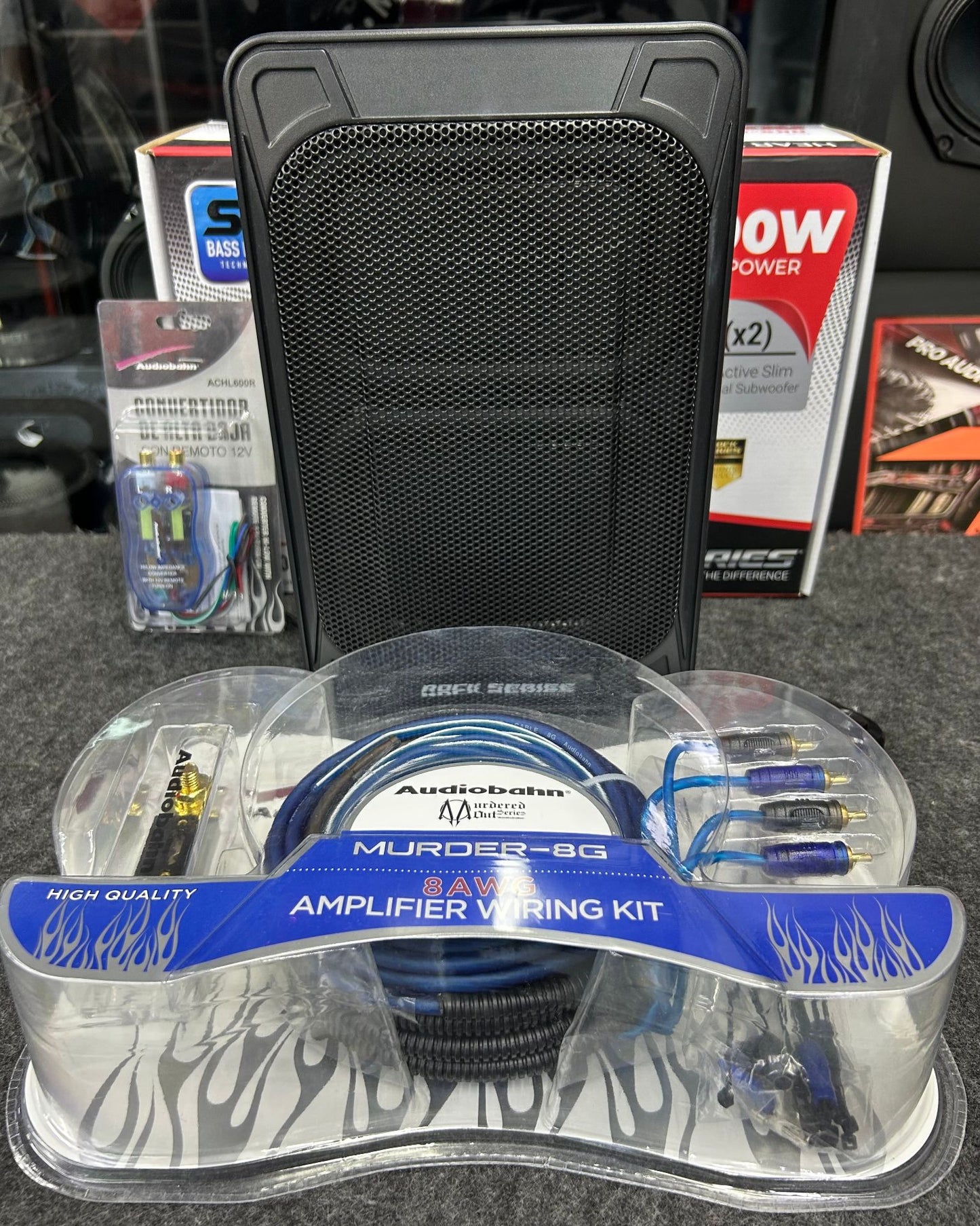 POCO ESPACIO Y QUIERES UN SUBWOOFER AQUÍ LA SOLUCIÓN PARA TI / ROCK SERIES / AUDIOBAHN / 230226 / HAR