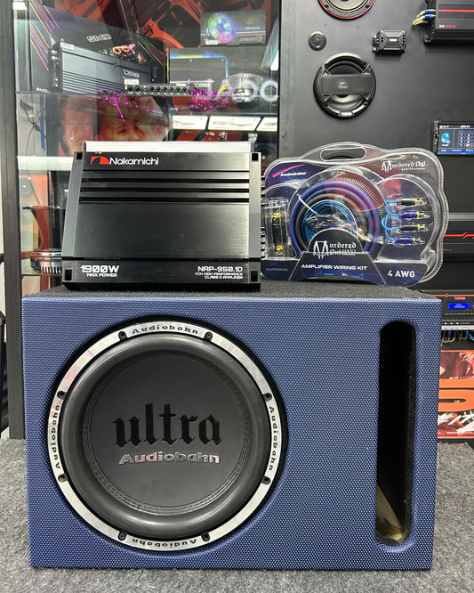 QUIERES UN BAJEO POTENTE Y UN COSTO INCREÍBLE / AUDIOBAHN / NAKAMICHI / 230226 / HAR