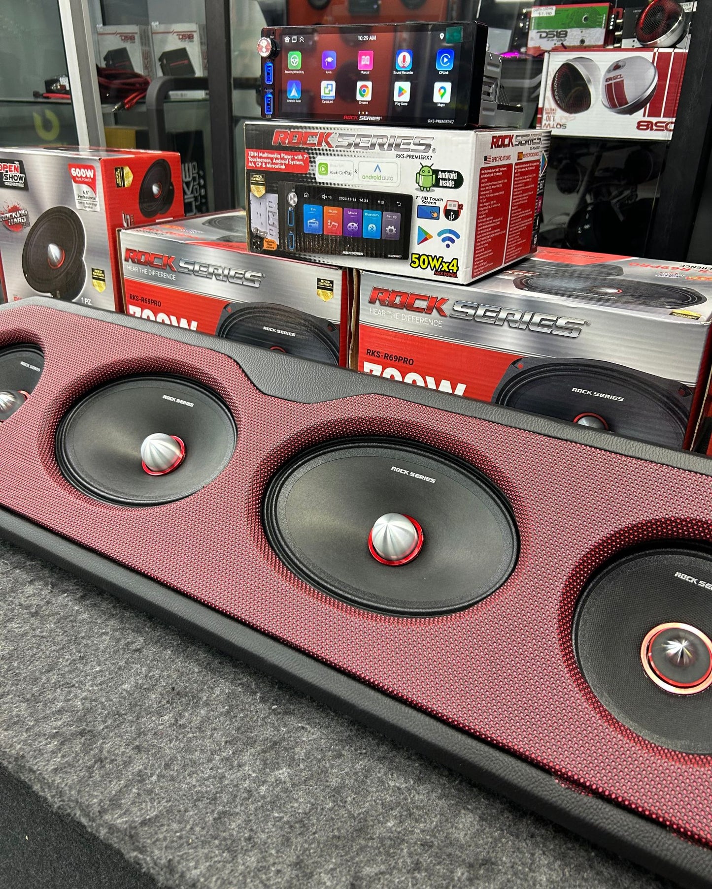 EQUIPO OPEN SHOW Y PANTALLA APPLE CAR PLAY & ANDROID AUTO / ROCK SERIES / KRACK / 240226 / HAR