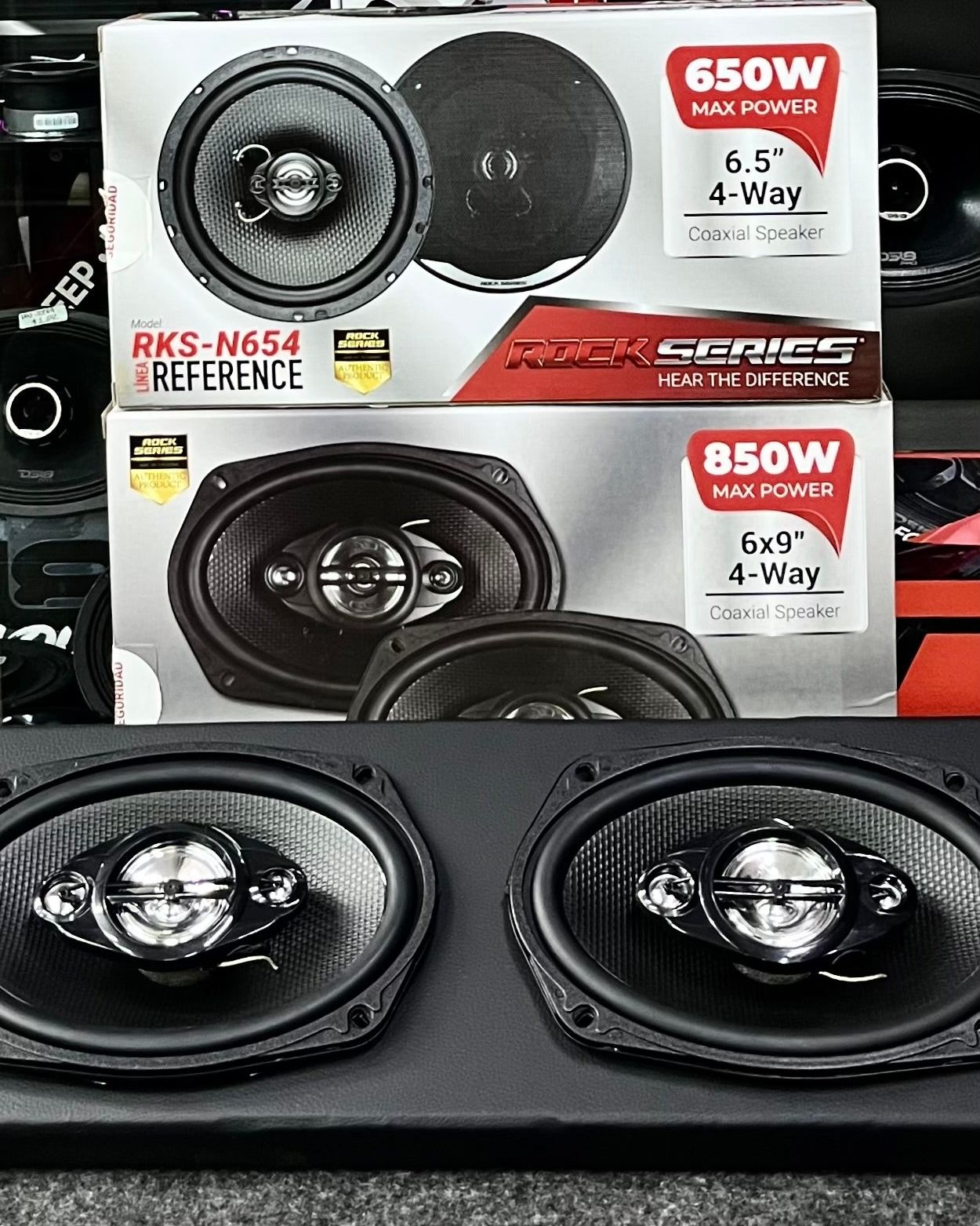 PAQUETE FULL RANGE DE 4 VIAS / ROCK SERIES / 160226 / VDR