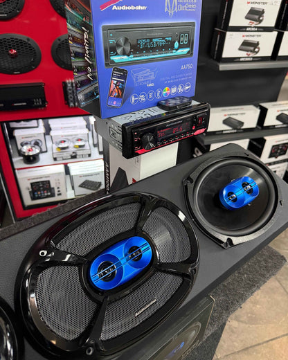 PAQUETE BOCINAS 6x9/AUDIOBAHN/40226/LG