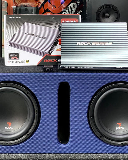 DOBLE BAJEO DE ALTA CALIDAD / FOCAL / ROCK SERIES / 060226 / DCA