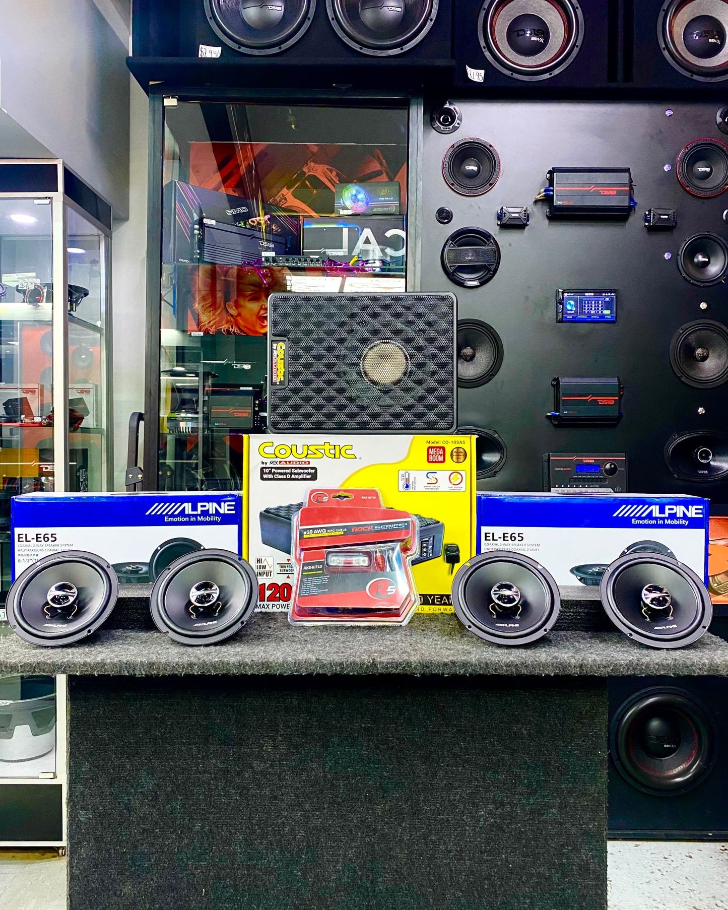 PAQUETE DE CALIDAD DE AUDIO / ALPINE / COUSTIC / ROCK SERIES / 110226 / DCA