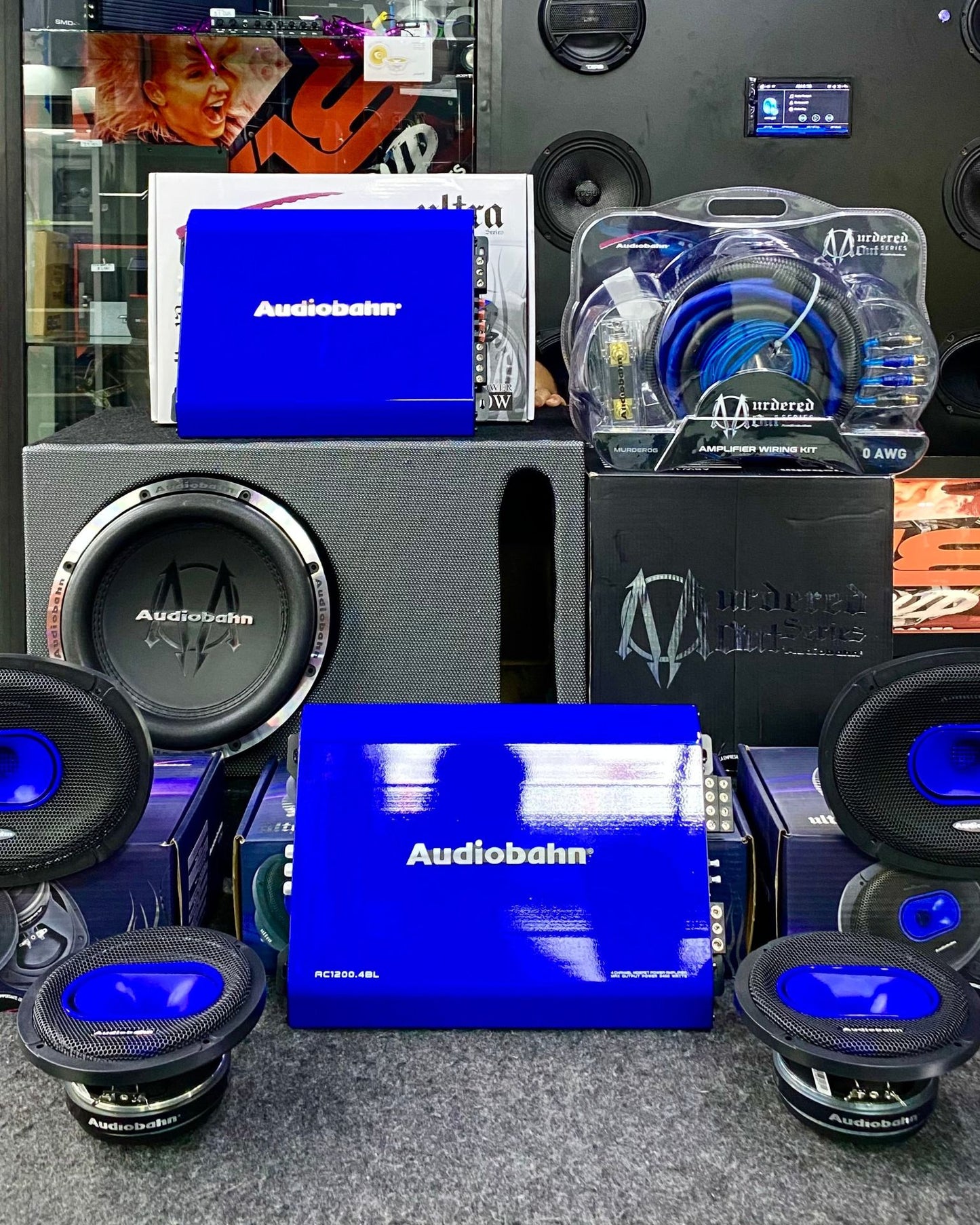 PAQUETE COMPLETO DE ALTA POTENCIA / AUDIOBAHN / 160226 / DCA