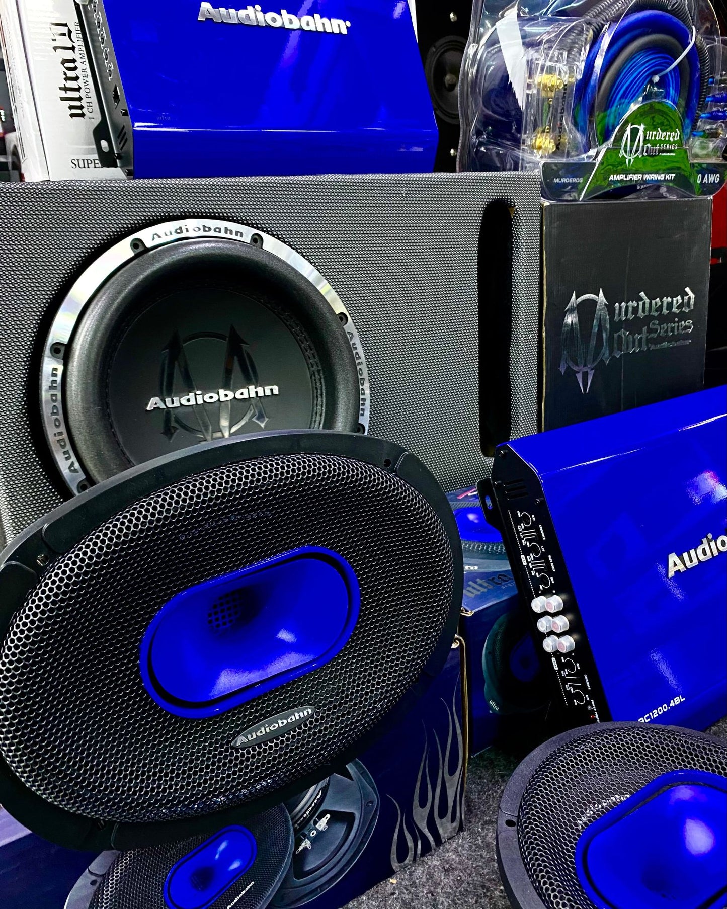 PAQUETE COMPLETO DE ALTA POTENCIA / AUDIOBAHN / 160226 / DCA