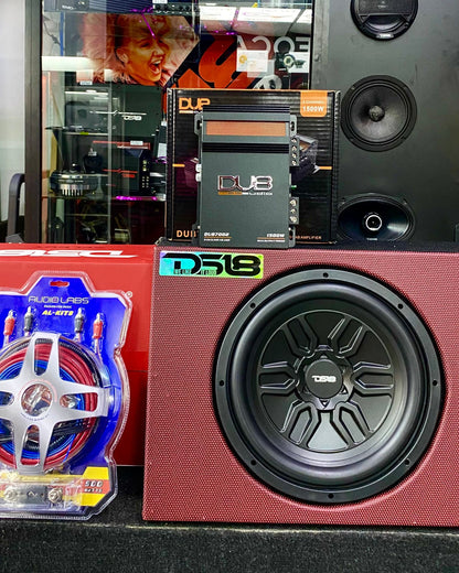 PAQUETE DE FRECUENCIAS BAJAS PARA VEHICULOS PEQUEÑOS / DS18 / DUB / AUDIOLABS / 180226 / DCA