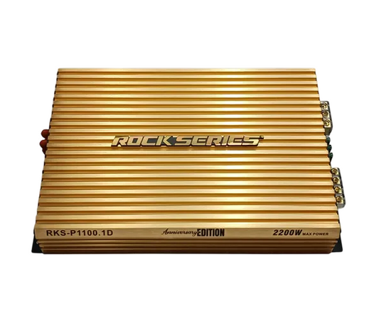 PAQUETE DE 4 PIEZAS / AMPLIFICADOR 1 CH MOD. RKS-P1100.1DGOLD
