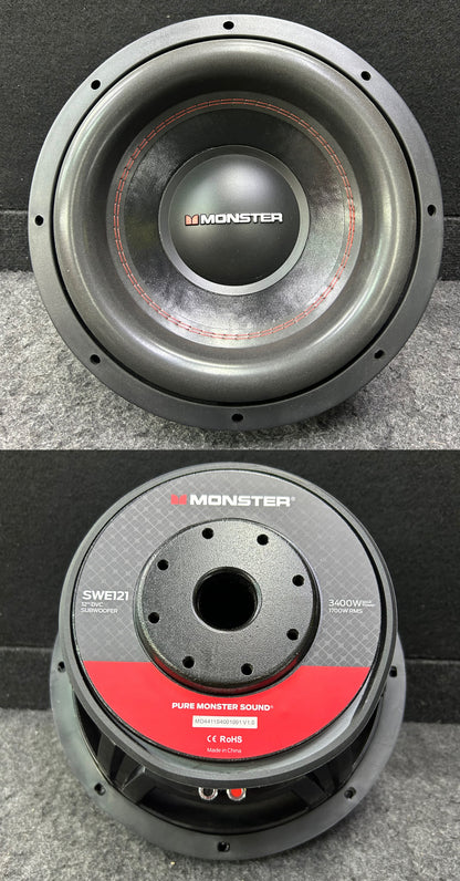 SUENA POTENTE CON ESTE PAQUETE DE BAJO / DS18 / MONSTER / 030726 / HAR