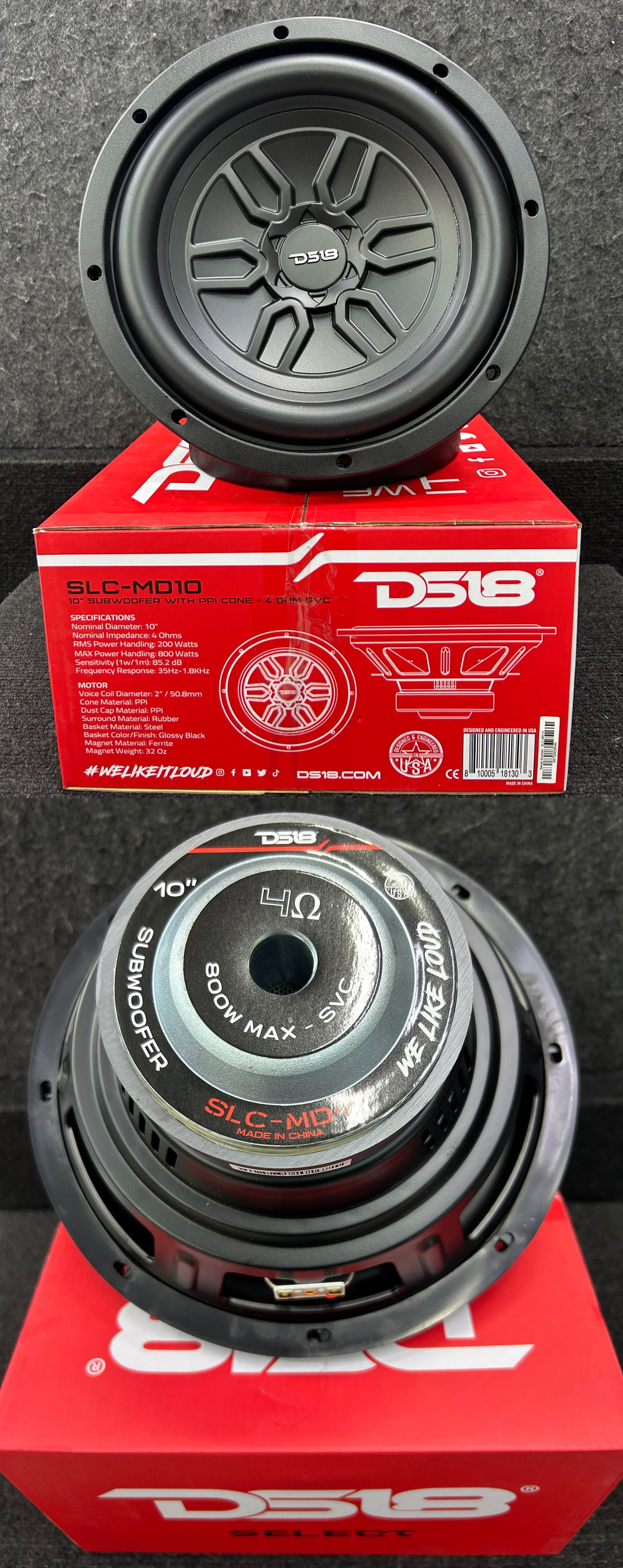 PAQUETE ACCESIBLE Y POTENTE DE BAJO / DS18 / AUDIOBAHN / 200526 / HAR