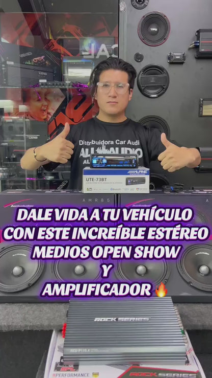 DALE VIDA A TU VEHÍCULO CON ESTE INCREIBLE ESTEREO MIDRANGE Y AMPLIFICADOR / 180226 / HAR