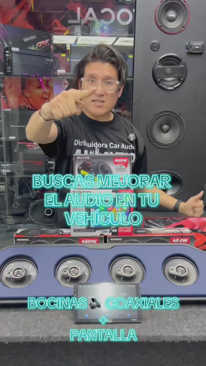 SIENTE LA MUSICA EN TU VEHÍCULO CON ESTA INCREÍBLE PANTALLA Y BOCINAS / ROCK SERIES / TREO / 030326 / HAR